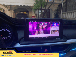Kia K3 2022 lên màn hình Zestech Z18 360 Thanh Bình Auto