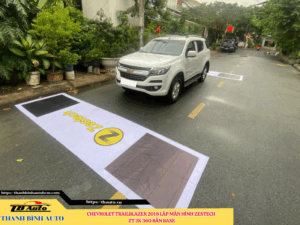 Chevrolet Trailblazer 2018 lên màn hình Zestech ZT 2K 360 bản Base Thanh Bình Auto