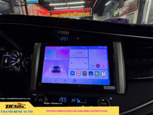 Toyota Innova 2022 gắn màn hình Zestech E360 Thanh Bình Auto