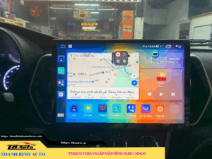 Teraco Tera V8 gắn màn hình Oled 13 inch Cam 360 1 Teraco Tera V8 gắn màn hình Oled 13 inch Cam 360 TB Auto