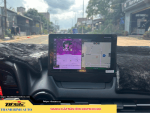 Mazda 2 lắp màn hình Zestech E360 Thanh Bình Auto