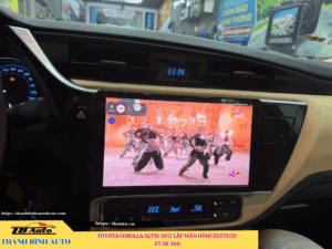 Toyota Corolla Altis 2017 lên màn hình Zestech ZT 2K 360 3 Toyota Corolla Altis 2017 lên màn hình Zestech ZT 2K 360 Thanh Bình Auto