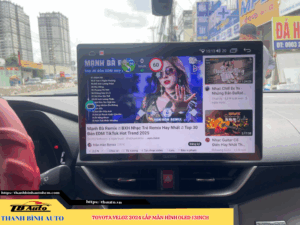 Toyota Veloz 2024 lên màn hình Oled 13 inch Thanh Bình Auto
