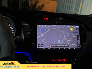 Kia Cerato 2018 lên màn hình Zestech Z18 360 Thanh Bình Auto