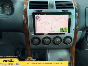 Kia Carnival 2008 lên màn hình Zestech Z18 Thanh Bình Auto