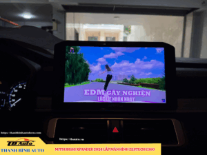 Mitsubishi Xpander 2024 gắn màn hình Zestech E360 Thanh Bình Auto