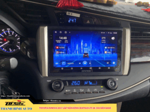 Toyota Innova 2017 gắn màn hình Zestech ZT 2K 360 Bản Base Thanh Bình Auto