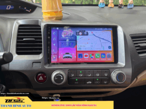 Honda Civic 2009 lên màn hình Oled X4 1 Honda Civic 2009 lên màn hình Oled X4 Thanh Bình Auto