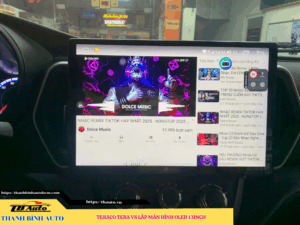 Teraco Tera V8 gắn màn hình Oled 13 inch Cam 360 3 Teraco Tera V8 gắn màn hình Oled 13 inch Cam 360 TB Auto