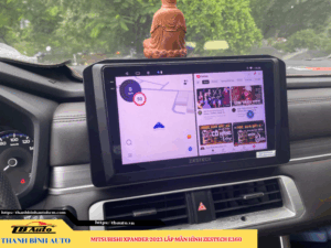 Mitsubishi Xpander 2023 gắn màn hình Zestech E360 Thanh Bình Auto