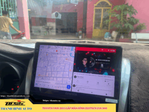 Toyota Vios 2015 lên màn hình Zestech Z18 360 Thanh Bình Auto