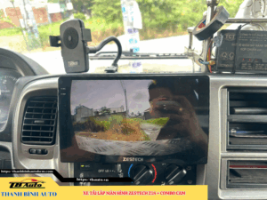 Xe tải lắp màn hình Zestech Z18 + Combo Cam Thanh Bình Auto