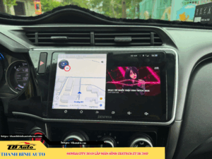 Honda City 2019 lắp màn hình Zestech ZT 2K 360 Thanh Bình Auto