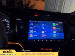Kia Cerato 2018 lên màn hình Zestech Z18 360 Thanh Bình Auto