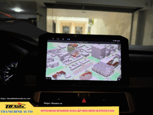Mitsubishi Xpander 2024 gắn màn hình Zestech E360 Thanh Bình Auto