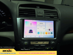Toyota Camry 2011 lên màn hình Zestech Z18 + Combo Cam 1 Toyota Camry 2011 lên màn hình Zestech Z18 + Combo Cam Thanh Bình Auto