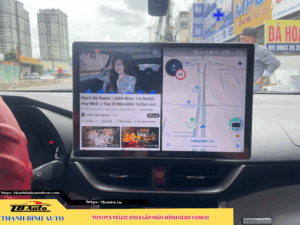 Toyota Veloz 2024 lên màn hình Oled 13 inch Thanh Bình Auto