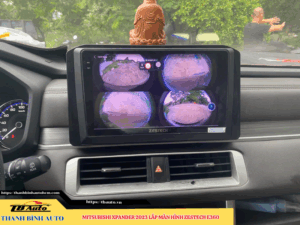 Mitsubishi Xpander 2023 gắn màn hình Zestech E360 Thanh Bình Auto