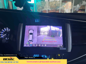 Toyota Innova gắn màn hình Zestech E360 7 Toyota Innova gắn màn hình Zestech E360 Thanh Bình Auto