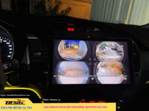 Kia Cerato 2018 lên màn hình Zestech Z18 360 Thanh Bình Auto