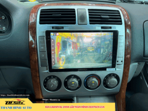 Kia Carnival 2008 lên màn hình Zestech Z18 Thanh Bình Auto