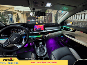Kia K3 2022 lắp Led nội thất V4 4 Kia K3 2022 lắp Led nội thất V4 Thanh Bình Auto