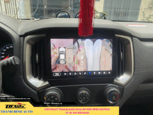 Chevrolet Trailblazer 2018 lên màn hình Zestech ZT 2K 360 bản Base Thanh Bình Auto