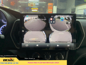 Teraco Tera V8 gắn màn hình Oled 13 inch Cam 360 4 Teraco Tera V8 lắp màn hình Oled 13 inch Cam 360 TB Auto