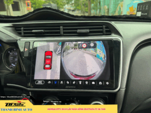 Honda City 2019 lắp màn hình Zestech ZT 2K 360 Thanh Bình Auto