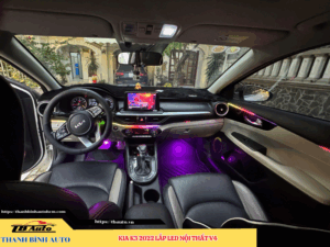 Kia K3 2022 lắp Led nội thất V4 5 Kia K3 2022 lắp Led nội thất V4 Thanh Bình Auto
