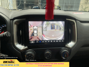 Chevrolet Trailblazer 2018 lên màn hình Zestech ZT 2K 360 bản Base Thanh Bình Auto