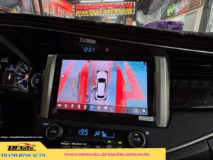 Toyota Innova 2022 gắn màn hình Zestech E360 Thanh Bình Auto