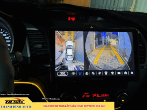Kia Cerato 2018 lên màn hình Zestech Z18 360 Thanh Bình Auto