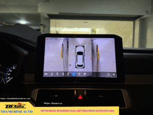 Mitsubishi Xpander 2024 gắn màn hình Zestech E360 Thanh Bình Auto
