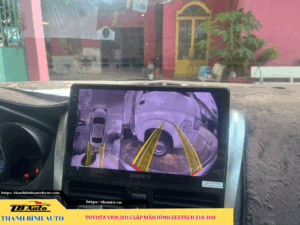 Toyota Vios 2015 lên màn hình Zestech Z18 360 Thanh Bình Auto
