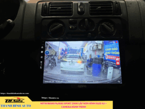 Mitsubishi Pajero Sport 2000 lên màn hình Oled A5 + Camera hành trình Thanh Bình Auto