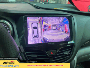 VinFast Fadil 2021 lắp màn hình Zestech E360 7 VinFast Fadil 2021 lắp màn hình Zestech E360 Thanh Bình Auto