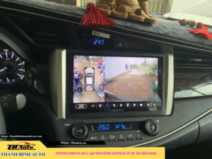 Toyota Innova 2017 gắn màn hình Zestech ZT 2K 360 Bản Base Thanh Bình Auto