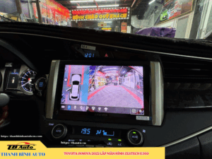 Toyota Innova 2022 gắn màn hình Zestech E360 Thanh Bình Auto