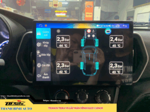 Teraco Tera V8 gắn màn hình Oled 13 inch Cam 360 7 Teraco Tera V8 gắn màn hình Oled 13 inch Cam 360 TB Auto