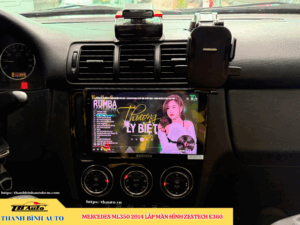 Mercedes ML350 2014 lên màn hình Zestech E360 Thanh Bình Auto