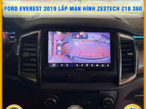 Ford Everest 2019 lắp màn hình Zestech Z18 360 Thanh Bình Auto