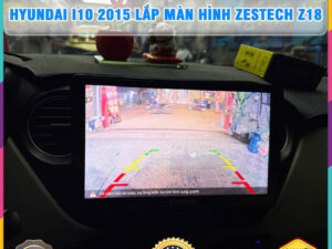 Hyundai i10 2015 lên màn hình Zestech Z18 Thanh Bình Auto