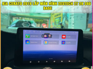 Kia Cerato 2019 lên màn hình Zestech ZT 2K 360 Base Thanh Bình Auto