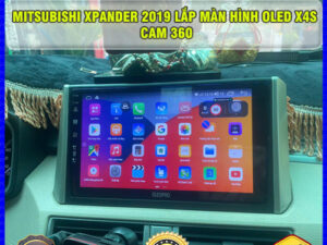 Mitsubishi Xpander 2019 lên màn hình Oled X4S Cam 360 Thanh Bình Auto
