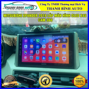 Mitsubishi Xpander 2019 lên màn hình Oled X4S Cam 360 Thanh Bình Auto