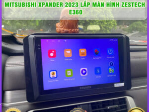 Mitsubishi Xpander 2023 gắn màn hình Zestech E360 Thanh Bình Auto