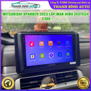 Mitsubishi Xpander 2023 gắn màn hình Zestech E360 Thanh Bình Auto