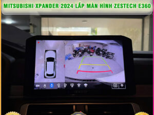 Mitsubishi Xpander 2024 gắn màn hình Zestech E360 Thanh Bình Auto