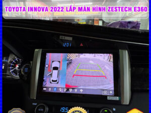 Toyota Innova 2022 gắn màn hình Zestech E360 Thanh Bình Auto